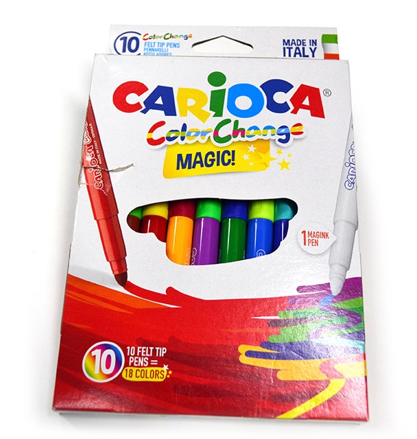 Rotuladores Carioca «Color Change Magic» - Taller de dibujo y