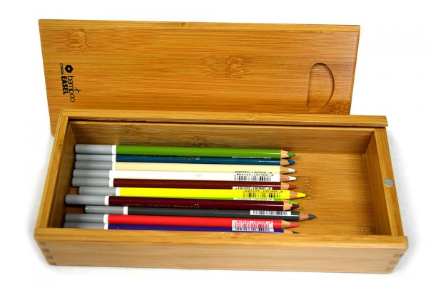 Caja de madera con 15 lápices pastel Stabilo Carbothello