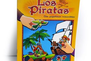 Libro de pegatinas «Los Piratas»
