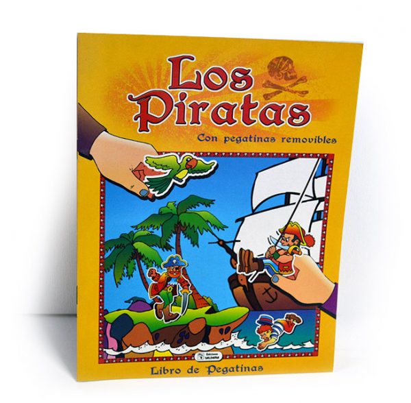 Libro de pegatinas «Los Piratas»
