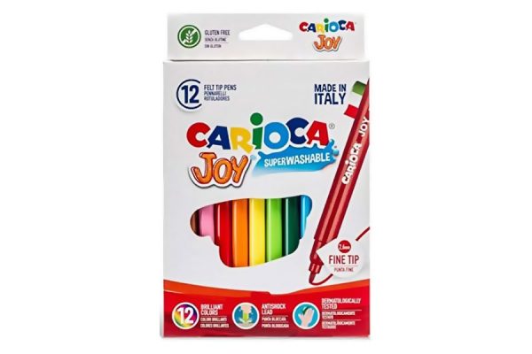 Estuche de 12 rotuladores Carioca Joy
