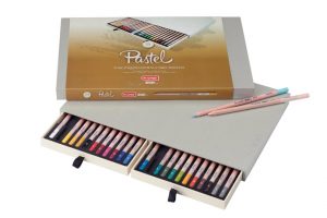 Lápiz pastel Bruynzeel, caja de 24 colores