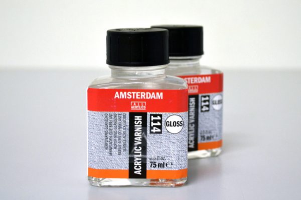 Barniz brillante óleo y acrílico Amsterdam