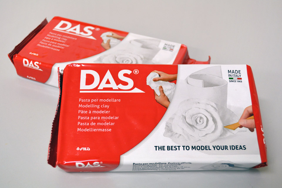Pasta de modelar DAS - Taller de dibujo y pintura Aceña - Olmedo