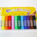 Témpera sólida PlayColor, caja de 12 colores