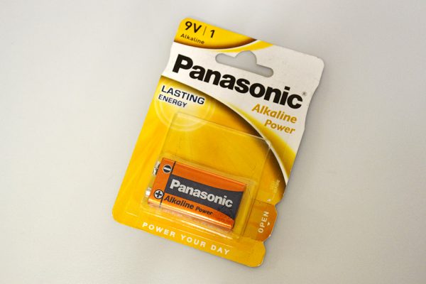 Pilas Panasonic 9V