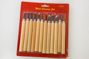 Set de 12 gubias para madera y linóleo