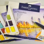 Set de 24 o 36 acuarelas Faber-Castell