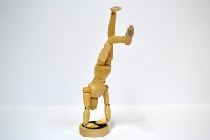 Maniquí articulado magnético