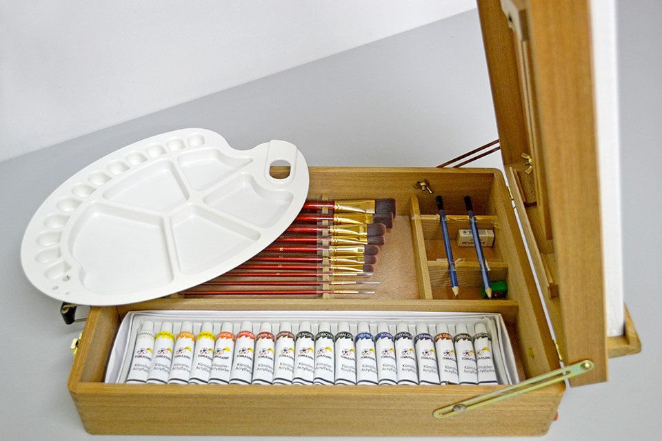 Kit de pintura para artistas - Taller de dibujo y pintura Aceña