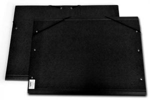 Carpeta A3 negra Liderpapel