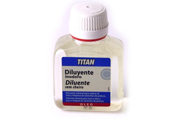 Diluyente sin olor para óleo de Titán 100 ml