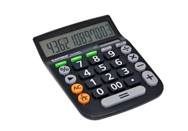 Calculadora Catiga, con números extra grandes