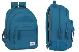 Mochila doble Safta Blackfit8 color azul