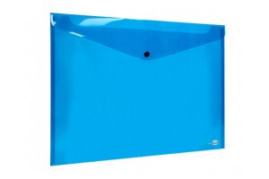 Carpeta A3 dossier broche Liderpapel, color azul