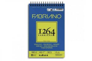Bloc de dibujo Fabriano 1264 tamaño A5