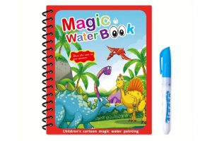 Libro para colorear Magic Water "Dinosaurios"
