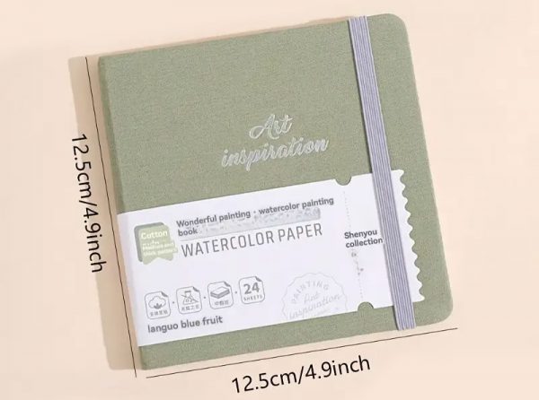 Cuaderno de Bocetos Acuarela Art Inspiration 12,5x12,5cm