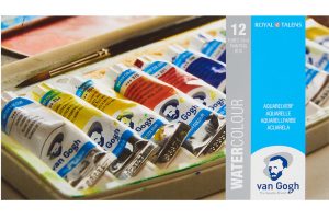 Caja de acuarelas Van Gogh 12 tubos de 10 ml