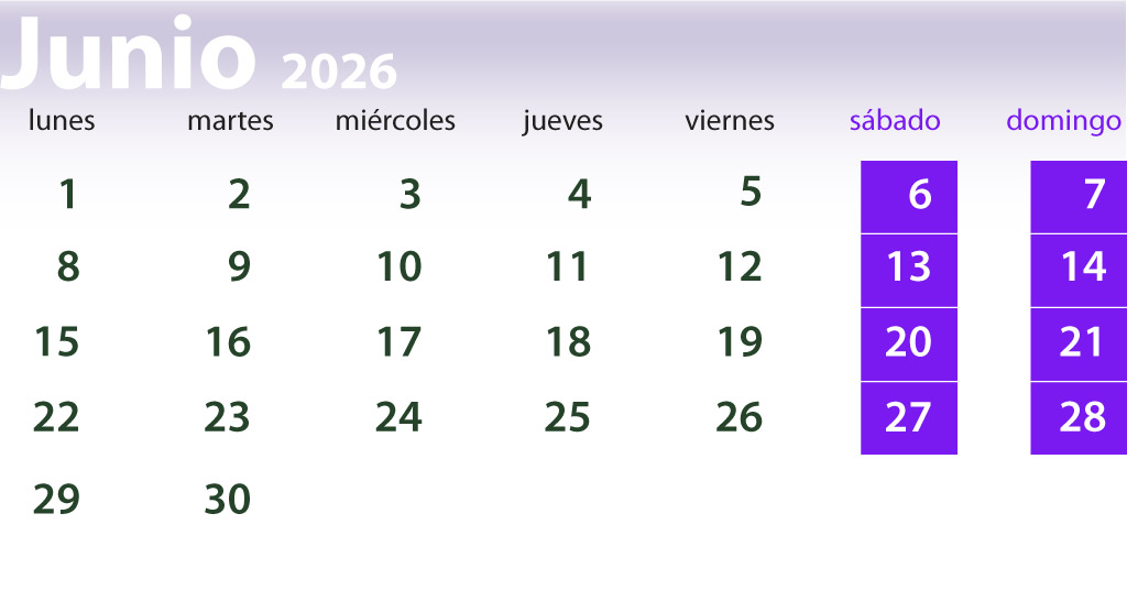 Junio 2026