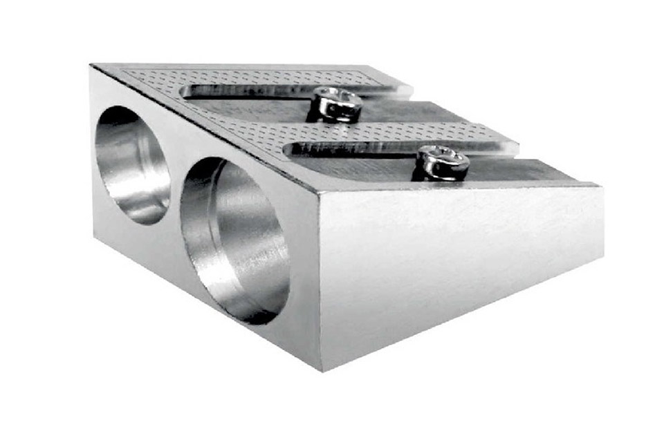 Sacapuntas metálico doble Faibo