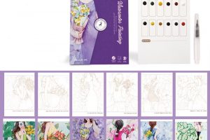 Láminas Watercolor Painting