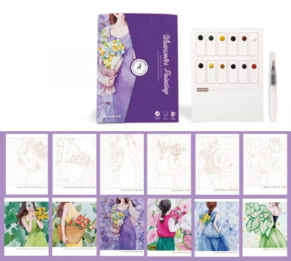 Láminas Watercolor Painting