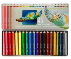 Caja metálica de 45 lápices de colores Bruynzeel