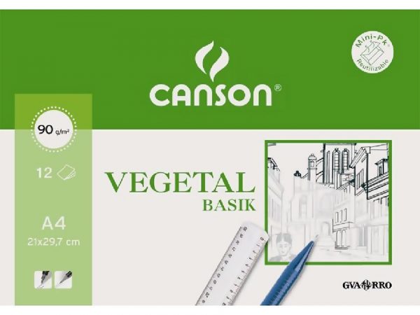 papel vegetal A4 marca Canson