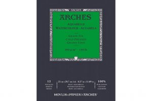 Bloc de acuarela A4 marca Arches
