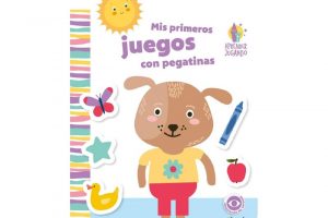Cuento perrito “mis primeros juegos con pegatinas” de Imagiland