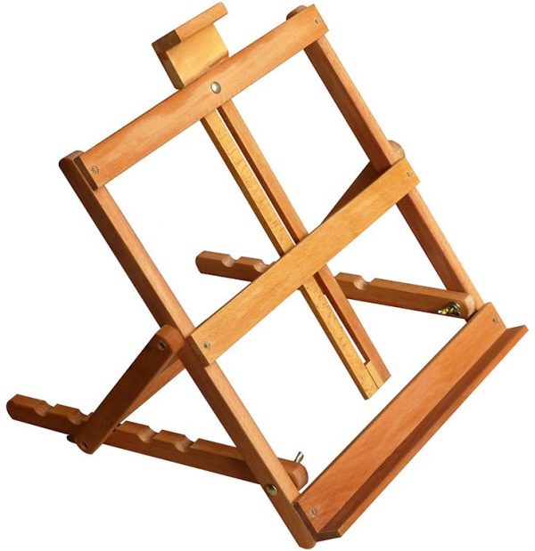 Atril de mesa de madera de haya de 55x45cm