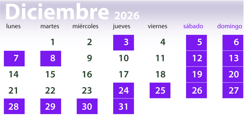 Diciembre 2026