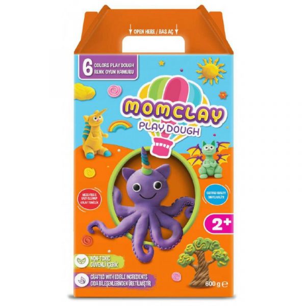 Plastilina blandita MOMCLAY Play Dough 600gr